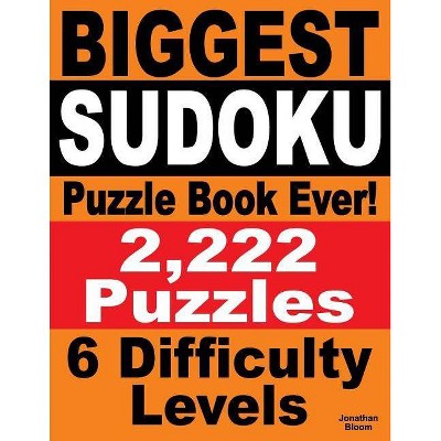 Biggest Sudoku Puzzle Book Ever - by  Jonathan Bloom (Paperback)