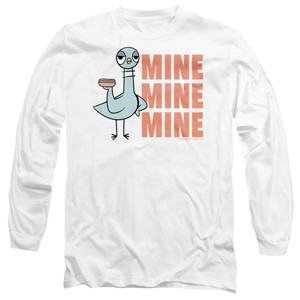 Men’s The Pigeon Hot Dogs Long Sleeve T-Shirt - 1 of 4