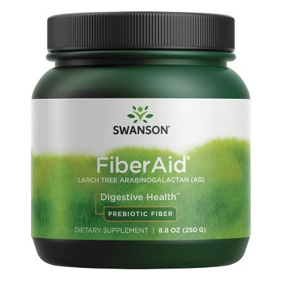 Swanson Fiber Supplements Fiberaid Larch Tree Arabinogalactan (Ag) 8.8 oz Pwdr.