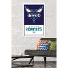 Trends International NBA Charlotte Hornets - Logo 21 Framed Wall Poster Prints - 2 of 4