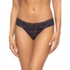 Felina Stretchy Lace Low Rise Thong - Sexy Underwear for Women, Thongs for Women, Seamless Panties for Women (6-Pack) - 2 of 3