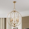 Livex Lighting Arabella 5 - Light Chandelier in  Antique Gold Leaf - 3 of 4
