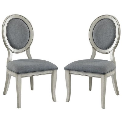 NicBex Set of 4 Dining Chair Mid-Century Kitchen Chairs with Cushion Seats and Solid Wood Legs for Dining Room