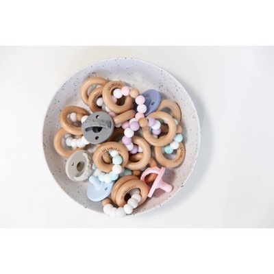 Ulubulu Silicone With Wood Teether Mint Target