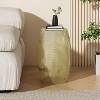 NicBex Side Table Simple Coffee Table with Hollow Design Modern End Table for Bederoom and Living Room - 2 of 4