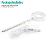Led Telescopic Plant Grow Light - Full Spectrum Timing Plant Growing Lamp for Succulent Flowers Indoor Plants 3.5 inch - 3 of 4