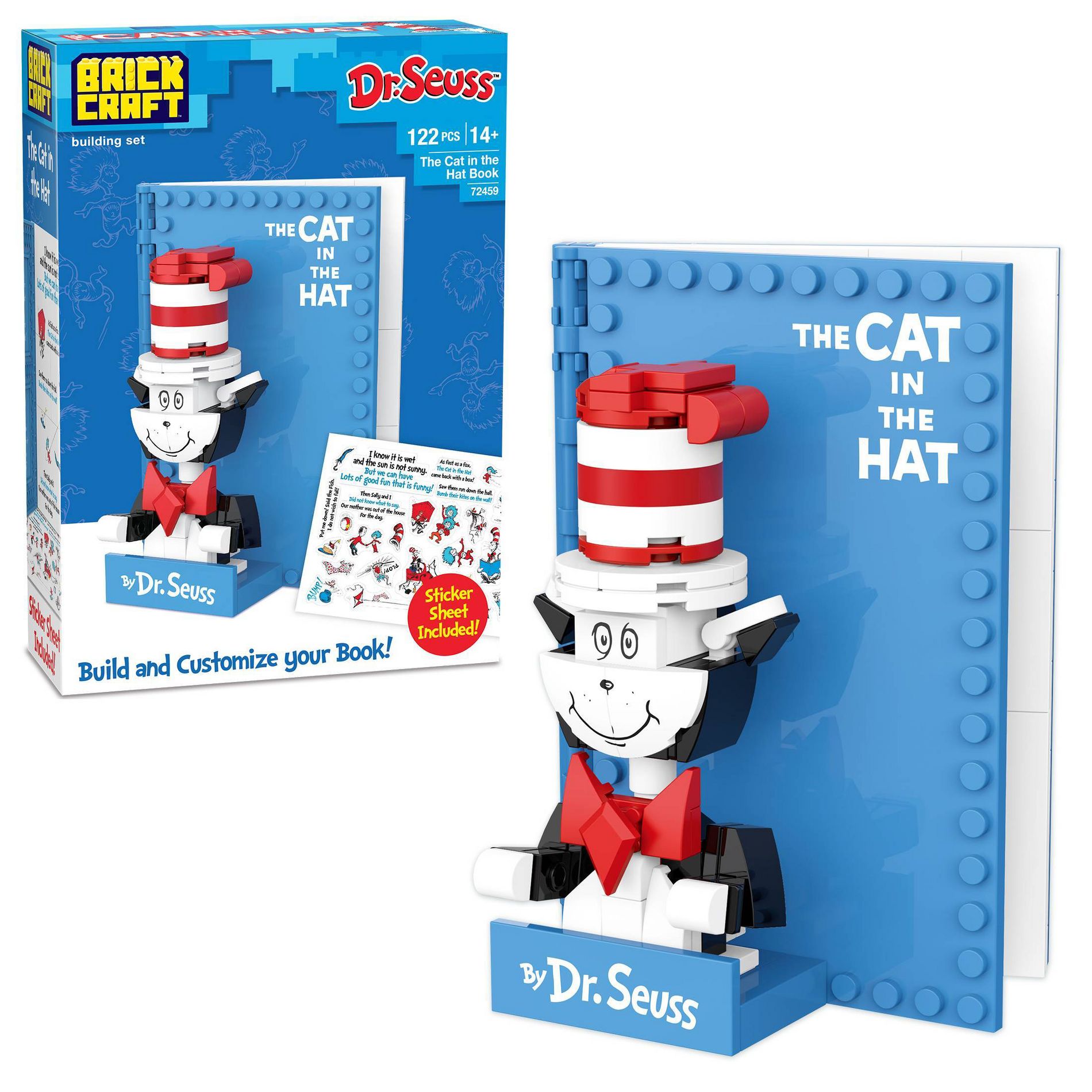 Brickcraft Cat in the Hat Build-A-Book