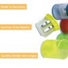 Eisen Two-Hole Pencil Sharpener, Assorted Colors, Pack of 12 - 4 of 4
