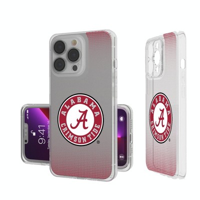 Keyscaper NCAA Linen Clear Cell Phone Case for iPhone 15 Pro Max