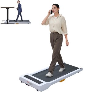 CENGHU Walking Pad, High-Efficiency Brushless Motor Treadmill with LED Display and Countdown Modes, 275 lbs Weight Capacity for Home or Office, White - 1 of 4
