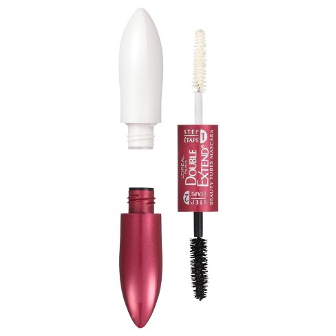 L'Oréal Paris Double Extend Beauty Tubes Lengthening Mascara and Basecoat - 0.33 fl oz - image 1 of 4