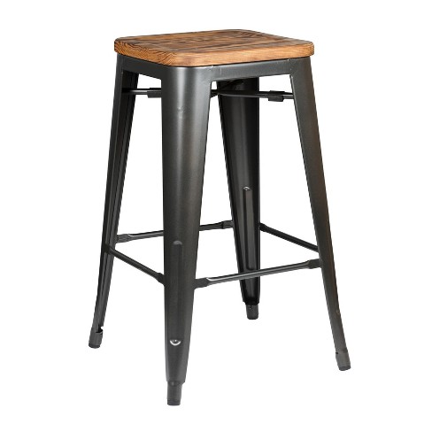 New Pacific Direct Metropolis Backless Counter Stool,Set of 4 - image 1 of 4