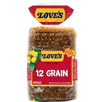 Love's Royal Hearth 12 Grain Bread - 24oz