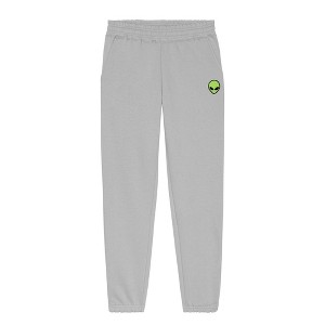 Dalix Alien Embroidered Sweatpant Heavy Weight Fleece Relaxed Fit Lounge Mens - 1 of 4