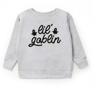 Lil' Goblin Ghosts - Toddler Graphic Sweatshirt and Youth Graphic Sweatshirt - 1 of 2