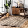 Nuloom Britta Textured Diamond Tassel Indoor Area Rug - 2 of 4