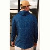 Burlebo Men's Long Sleeve Hoodie Sweatshirt (Navy Speckled, Large) - 2 of 2