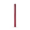 TAG Color Studio 10" Straight Taper Unscented Smokeless Paraffin Wax Candle Wine Burn Time 10 hrs. Set 12 - 2 of 2