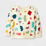 Baby Shapes French Terry Sweatshirt - Cat & Jack™ Ivory
