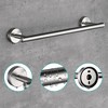 Aquaterior 5-Piece Bathroom Hardware Set Wall Mount Towel Bar Toilet Paper Holder Robe Hook - 2 of 4