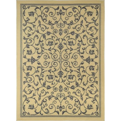 Rugs America Belfort Bm20c Vines Ivory Scroll Transitional Ivory Area ...