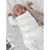 günamüna® Baby Bamboo Rayon with DIAPER-ZiPPER Long Sleeve Transitional Swaddle 0.5 TOG - 2 of 3