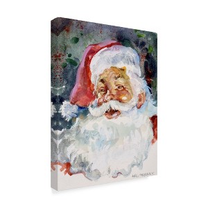 Trademark Fine Art - Hal Frenck 'Santa Face' Canvas Art - 1 of 3