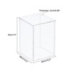 Unique Bargains Self-Assembly Dustproof Protection Collectibles Display Box - 2 of 3