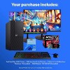 Refurbished Dell Optiplex 3060 Tower Computer-Intel i5-AMD RadeonRX 550-32GB RAM-250GB NVMe+1TB SSD-Gaming Keybd-Win 11 Pro-Manufacturer Refurbished - 2 of 4