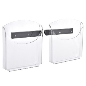 WinSpin Brochure Holder for Dual Use Prize Wheel Clear Acrylic Display Stand Tradeshow - 1 of 4