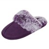 Jessica Simpson Girl's Micro-Suede Scuff Slippers - 2 of 4