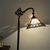 Chloe Lighting Tristan Tiffany-Style 1 Light Reading Floor Lamp 11" Wide - 3 of 4