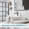 WOWOW Single Handle Single Hole Bathroom Vessel Faucet with Drain Kit Included - 2 of 4