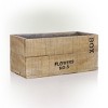 Alpine Corporation 11" Rectangular Flower Box Cement Novelty Planter Tan - 3 of 4