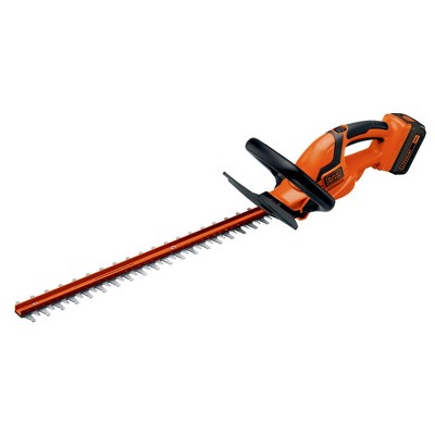 Black & Decker LHT2436 40V MAX Lithium-Ion Dual Action 24 in. Cordless Hedge Trimmer Kit