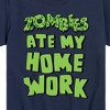 Boys' - Instant Message - Zombies Ate My Homework Short Sleeve Graphic T-Shirt - 2 of 4