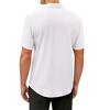 Men's Casual Button Down Shirts Relaxed Fit Short Sleeve Shirt Stylish Summer Beach Shirt - 3 of 4