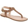 Journee Women's Genevive Flat Sandals - 2 of 4