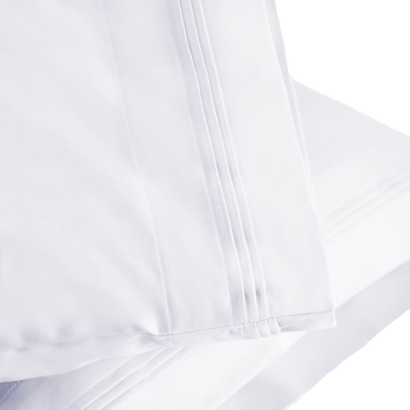 Premium Cotton 1000 Thread Count Solid 2 Piece Pillowcase Set by Blue Nile Mills, 1 of 7
