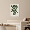 Art Remedy Green Vase I Minimalistic Botanical and Floral Art Prints Framed - 2 of 4