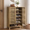 Hommoo 7 Tier Shoe Cabinet with Louvered Doors - 4 of 4