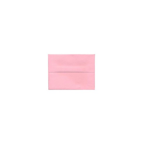 Jam Paper A2 Invitation Envelopes 4.375 X 5.75 Baby Pink 155623 : Target