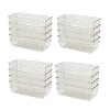 Trio Home Draw Organizers, Storage Bins for Makeup, Bedroom, Kitchen Gadgets Utensils and Office, Bathroom and Vanity Drawer Organizer Trays - 3 of 4