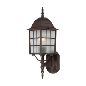 Nuvo Lighting Adams 1 - Light Wall Light in  Rustic Bronze - 1 of 1