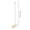 Unique Bargains Butterfly Heart Cup Chain Charm Water Cup Pendant 1 Pc - 2 of 4