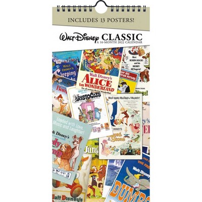 2022 Calendar Monthly Disney Classic Posters - Trends International Inc
