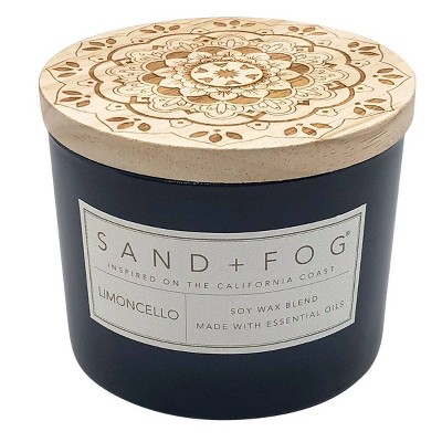 12oz Limoncello Scented Candle - Sand + Fog