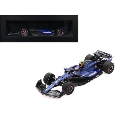 Williams FW46 #2 Logan Sargeant "Williams Racing" F1 "Bahrain GP" (2024) with Acrylic Display Case 1/18 Model Car by Spark