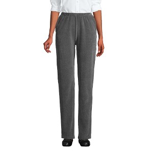 Lands' End Women's Sport Knit High Rise Corduroy Pants - 1 of 4