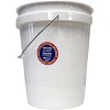 Gallon Round Utility Bucket, Comfort Handle, Plastic, White - 3 of 4